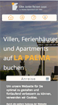 Mobile Screenshot of lapalma.de