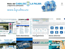 Tablet Screenshot of lapalma.es